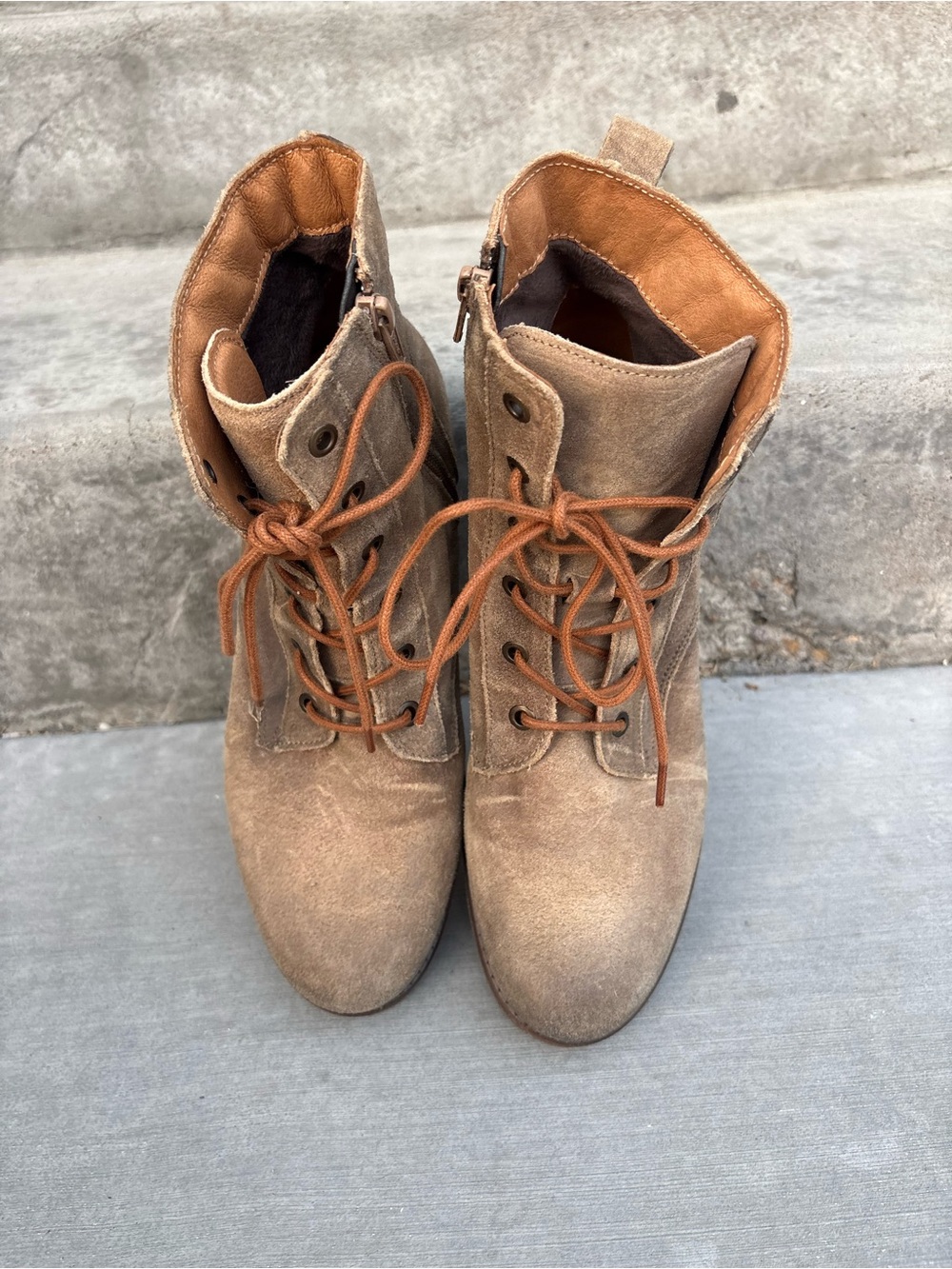 Taos Boot Camp Distressed Boot Size 40 - Picture 4 of 11
